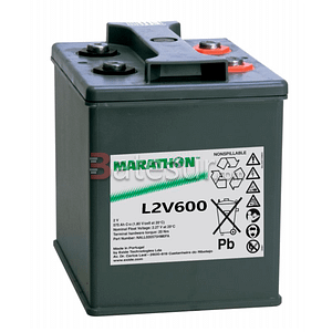 Batería AGM L2V600 HB - 2V 601Ah (652Ah-C20) - F-M8