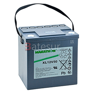 Batería AGM XL12V50 HB - 12V 50,4Ah (57,6Ah-C20) - M6-F
