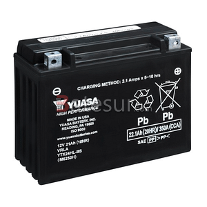 Batería motocicleta de Alto rendimiento YUASA YTX24HL-BS