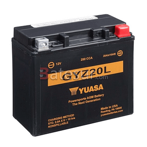 Batería motocicleta de Alto rendimiento YUASA GYZ20L