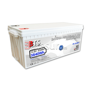 Batería Litio Hierro Fosfato BTL12/300-L LiFePO4 12,8V 300Ah (3840Wh)